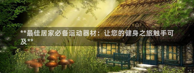 注册意昂3：**最佳居家必备运动器材：让您的健身之旅