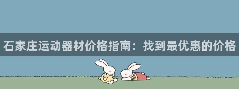 意昂体育3平台是正规平台吗：石家庄运动器材价格指南：