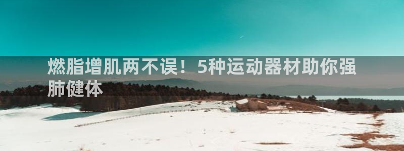 意昂3娱乐首页网站大全：燃脂增肌两不误！5种运动器材