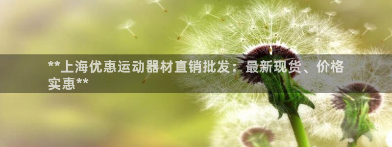 意昂3集团简介：**上海优惠运动器材直销批发：最新现