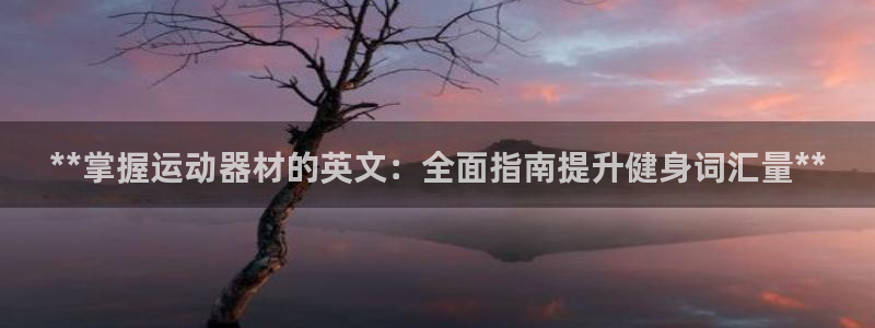 意昂体育3招商电话号码查询：**掌握运动器材的英文：