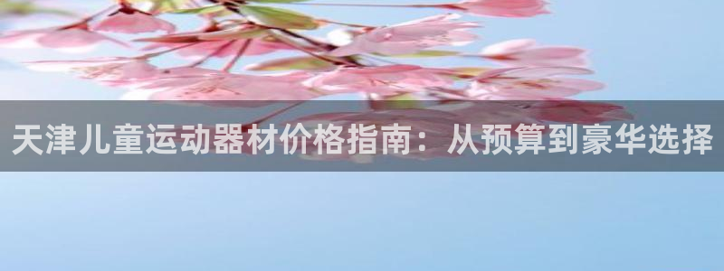 意昂体育3官方客服电话：天津儿童运动器材价格指南：从预算到豪