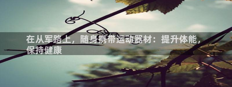 意昂3新能源：在从军路上，随身携带运动器材：提升体能