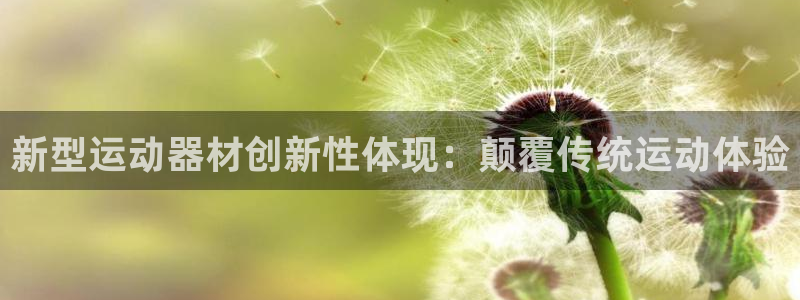 意昂3代理：新型运动器材创新性体现：颠覆传统运动体验