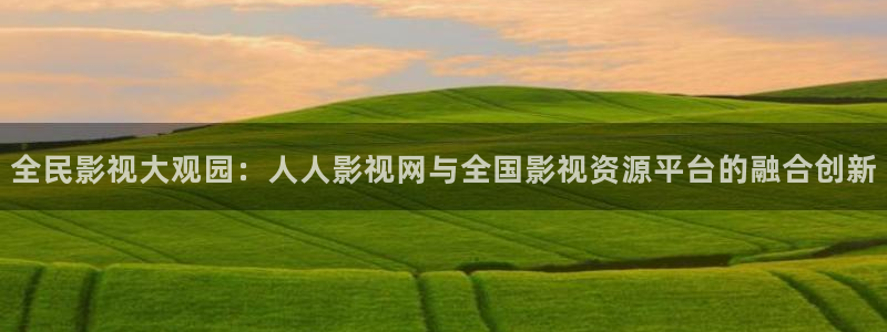 神秘电影影院：全民影视大观园：人人影视网与全国影视资源平台的融合创新